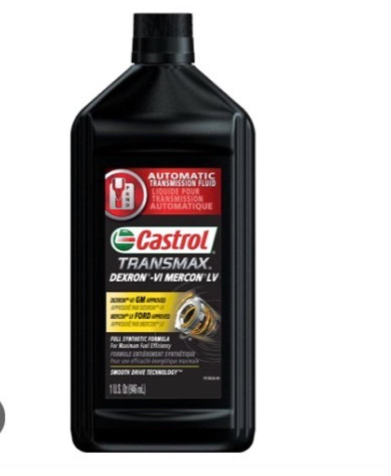 Castrol 15D0C2 - Transmax Full-Synthetic Dexron-VI/Mercon-LV Automatic Transmission Fluid