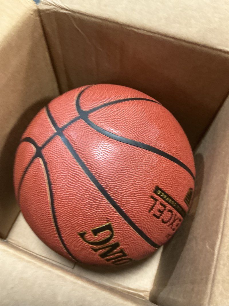 Condition photo showing Good Condition for Spalding Indoor Outdoor Basketballs | All Surface Composite Cover | Sizes 29.5", 28.5", 27.5" Size 6, 28.5" Zi/O Excel TF - Brown