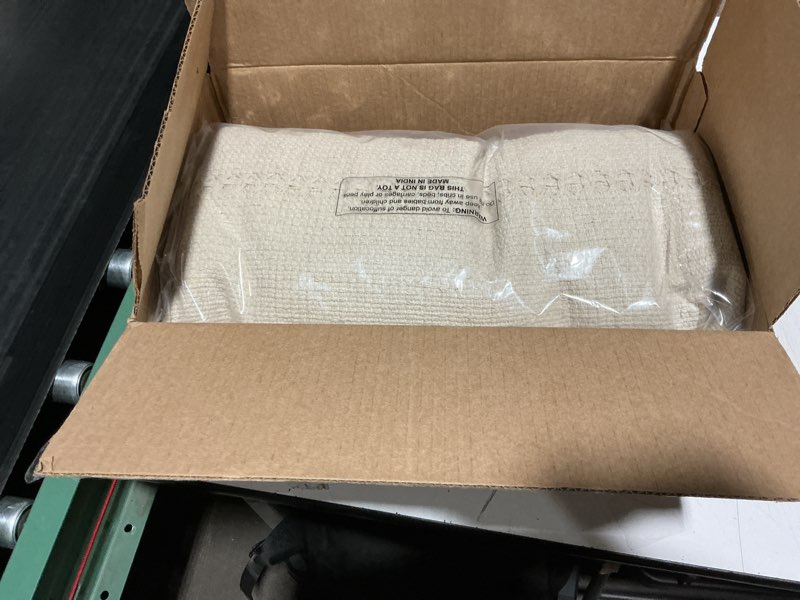 Condition photo showing Good Condition for loloi chris loves julia harvey collection pcj0018 ivory 12'' x 27'' cover w/down pillow