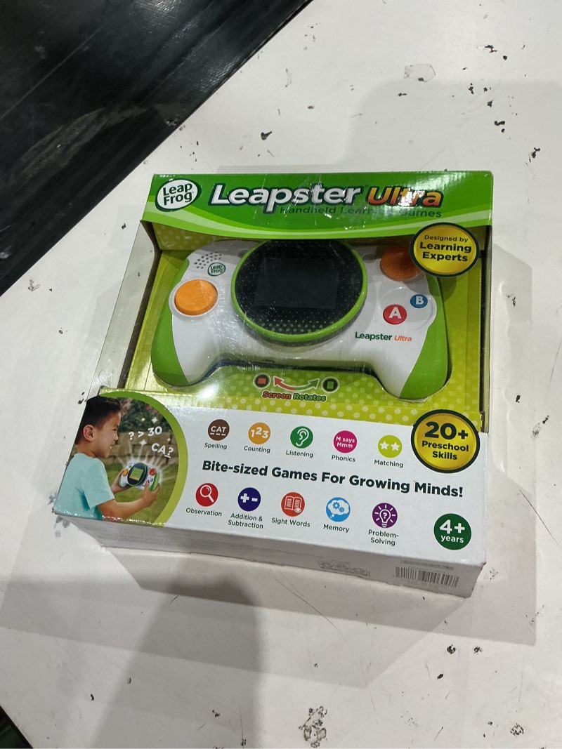 Condition photo showing Good Condition for leapfrog leapster ultra handheld learning game console for kids age 4+