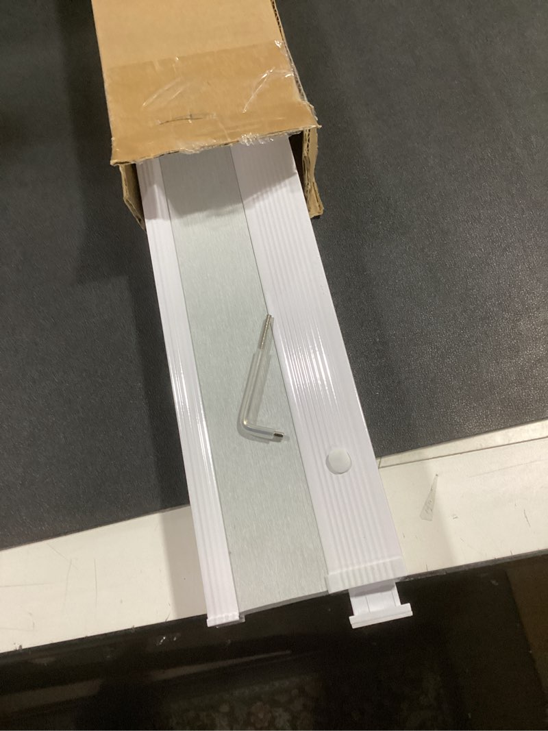 Condition photo showing Good Condition for Boolegon No Drill Cellular Shades for Indoor Windows,Noise Reducing & Thermal Insulating Honeycomb Blinds,Cordless Free Stop Blackout Blinds Easy to Install,21" W x 48" H,Blackout White Blackout White 21"W x 48"H