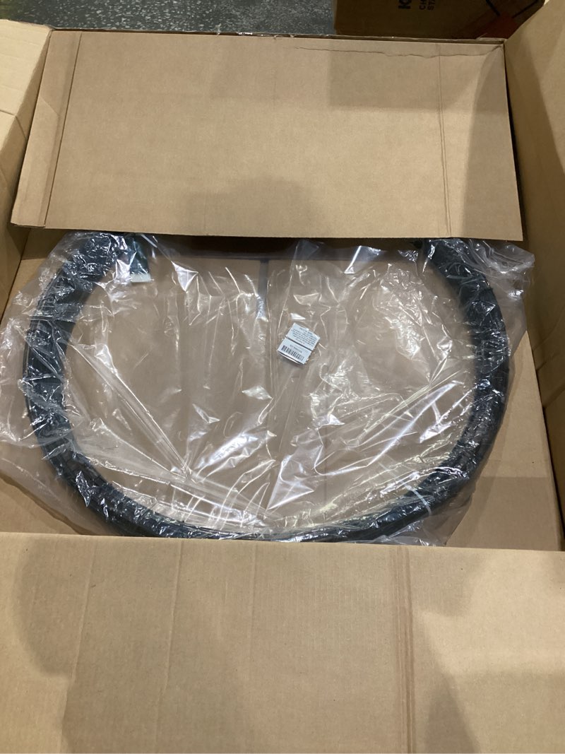 Condition photo showing New/Like New for Fovths 12 Pieces Metal Christmas Wire Wreath Frame 30 Inch Green Wreath Ring with Floral Wire Form Front Door Garland Frame for Christmas Wedding Home DIY Crafts Supplies 12 30 Inches