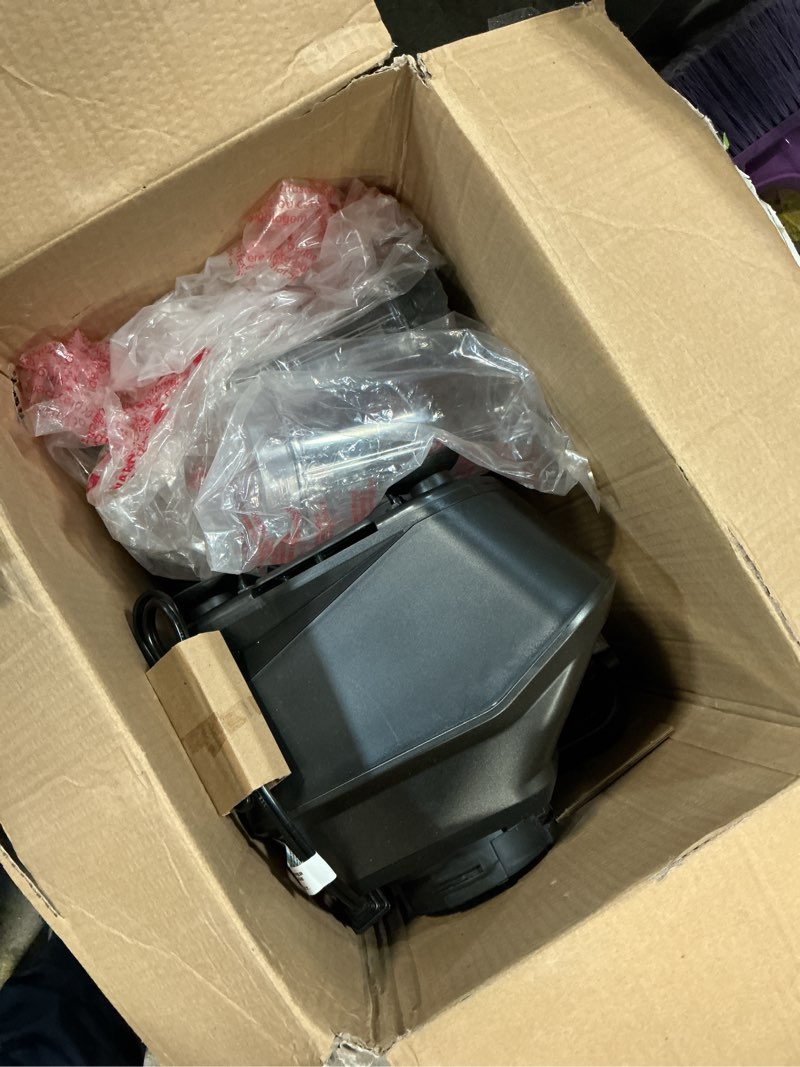 Condition photo showing As Is for Ninja Mega Kitchen System, 1500W, 72 oz. Full-Size Blender & 8-Cup Food Processor with (2) 16 oz. To-Go Cups, Total Crushing Technology - Smoothies, Ice Crushing, Purees, Dough & More, Black, BL770 Pitcher+Bowl+(2) 16-oz. Cups