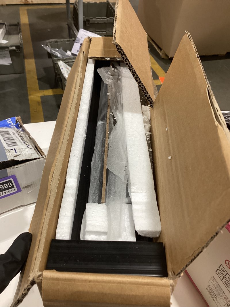 Condition photo showing As Is for File Organizer Desktop, Wood Desk Organizer with 3 Adjustable Shelves, Mail Paper Sorter for Office, Home, File Holders for Envelopes, Mail Supplies or Magazines, Black Black 15.83"L x 9.25"W x 11.1"H