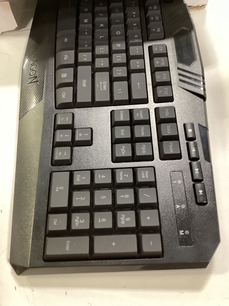 Condition photo showing Good Condition for Redragon S101M-KS Gaming Keyboard and Mouse Wireless with Tri-Mode, RGB Keyboard and 4800 DPI Gaming Mouse, 10 Independent Multimedia Keys for Wins, PC, Computer, Wireless S101 Ideal for Gamer Wireless Black-New