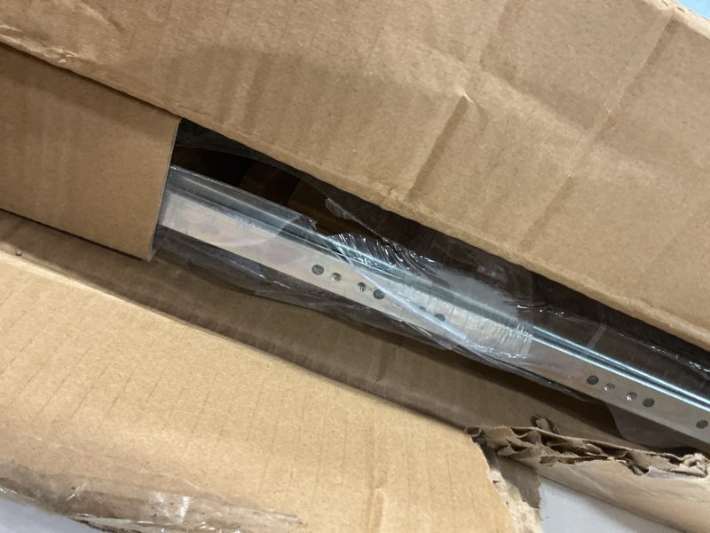 Condition photo showing Good Condition for DINDON 2 Tier Wood Pull Out Cabinet Organizer (17" W x 18" D) Heavy-Duty Metal Sliding Drawer Shelf, Two Tier Pull Out Shelves for Kitchen Cabinets, Pantry, Bathroom… 17'' W X 18'' D Oak Wood, 2 Tier