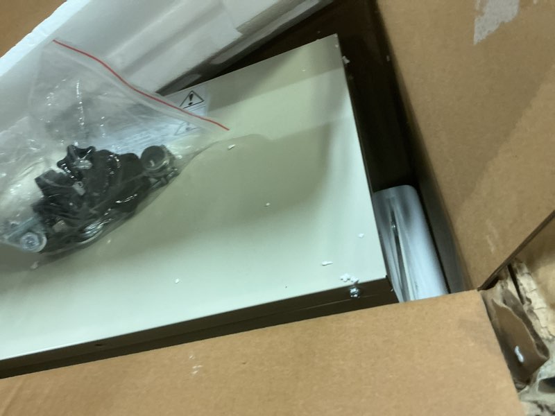 Condition photo showing Good Condition for comfort zone hard-wired ceiling mount garage electric space heater, fan-forced, 5,000 watt, 240 volt, overheat protection, thermal cut-out switch, ideal for workshop & garage, etl compliant, cz220 5,000-watt grey