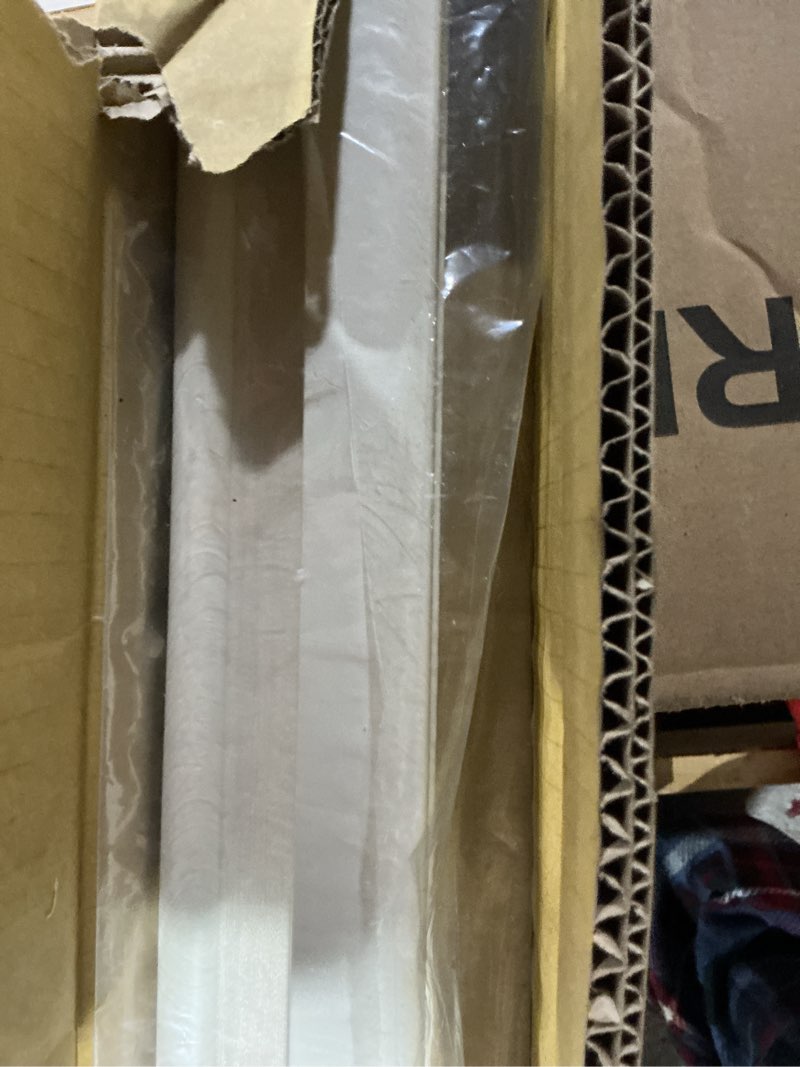 Condition photo showing Good Condition for DEZ FURNISHINGS Cordless 1" Light Filtering Cellular Shade, 26.5"W x 48"H, Cream Cream 26.5"W x 48"H