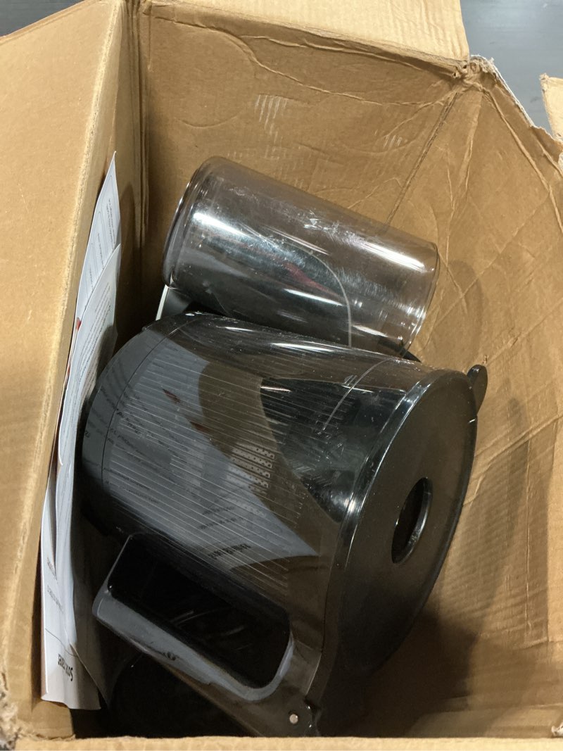 Condition photo showing As Is for EanOruus Juicer Machines, 3-in-1 Cold Press Juicer with 6.5" Extra Large Chute, 100oz Large Capacity, AC Motor, Makes Juice, Nut Milk & Sorbet, Bright White