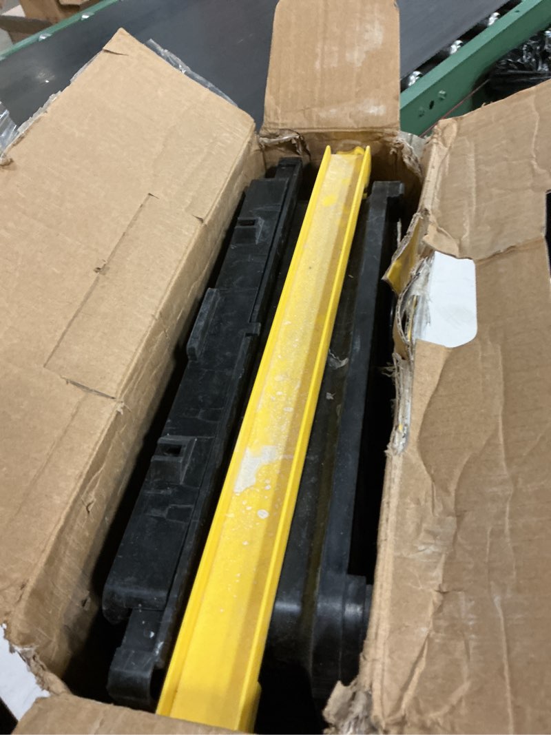 Condition photo showing As Is for qep 22400q 3/5 hp torque master tile saw, 4-inch,black/yellow