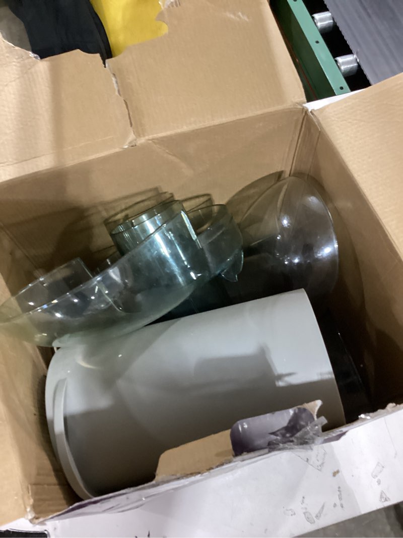 Condition photo showing As Is for Breville Juice Fountain Plus JE98XL, Silver Painted Silver One Size