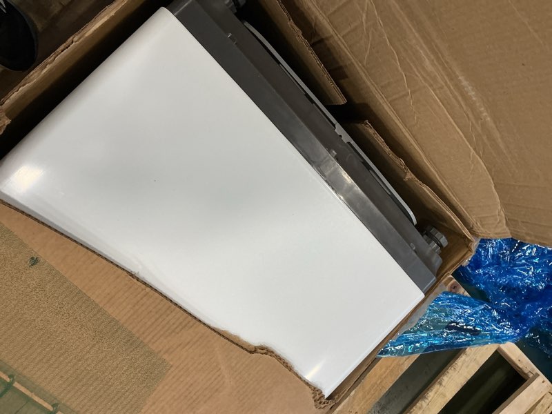 Condition photo showing As Is for BLACK+DECKER Small Portable Washer, Washing Machine for Household Use, Portable Washer 2.0 Cu. Ft. with 6 Cycles, Transparent Lid & LED Display 2 Cu. Ft