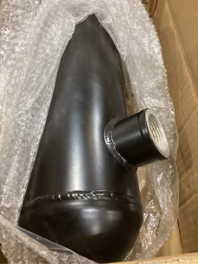 Condition photo showing Good Condition for JMCHstore Side Aluminum Mini bike Gas Fuel Tank Cylinder 4x12'' for Coleman Baja Montser Mega moto Predator Hemi non 212 Engine, Massimo Axis RealTree Motovox Mototec Gas Bike, Go Kart Parts (Black) Black-side Ball end