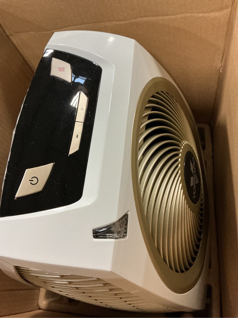 Condition photo showing Good Condition for Vornado AVH10 (2025) Space Heater for Home, Fan Only Option, Digital Display with Adjustable Thermostat, Advanced Safety Features, Auto Climate Control, Whole Room Electric Heater for Indoors, White AVH10 (2025 Model)