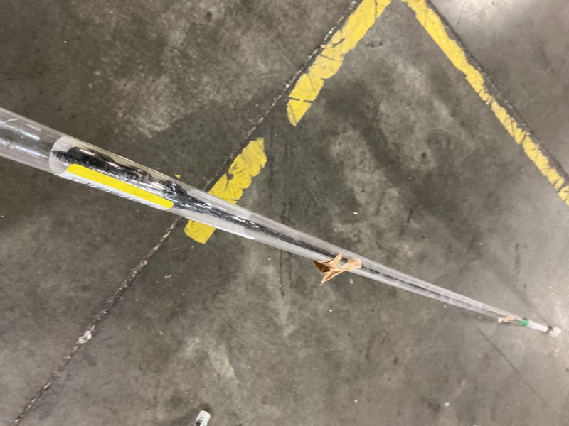 Condition photo showing New/Like New for HUAALIUCHE 72× 1/4 ×3/4 -Inch Head Flexible Installer Drill Bit Fish Bit for Pulling Wire Through Tight Spaces with Minimal Damage -1 Pack 3/4in 72in L