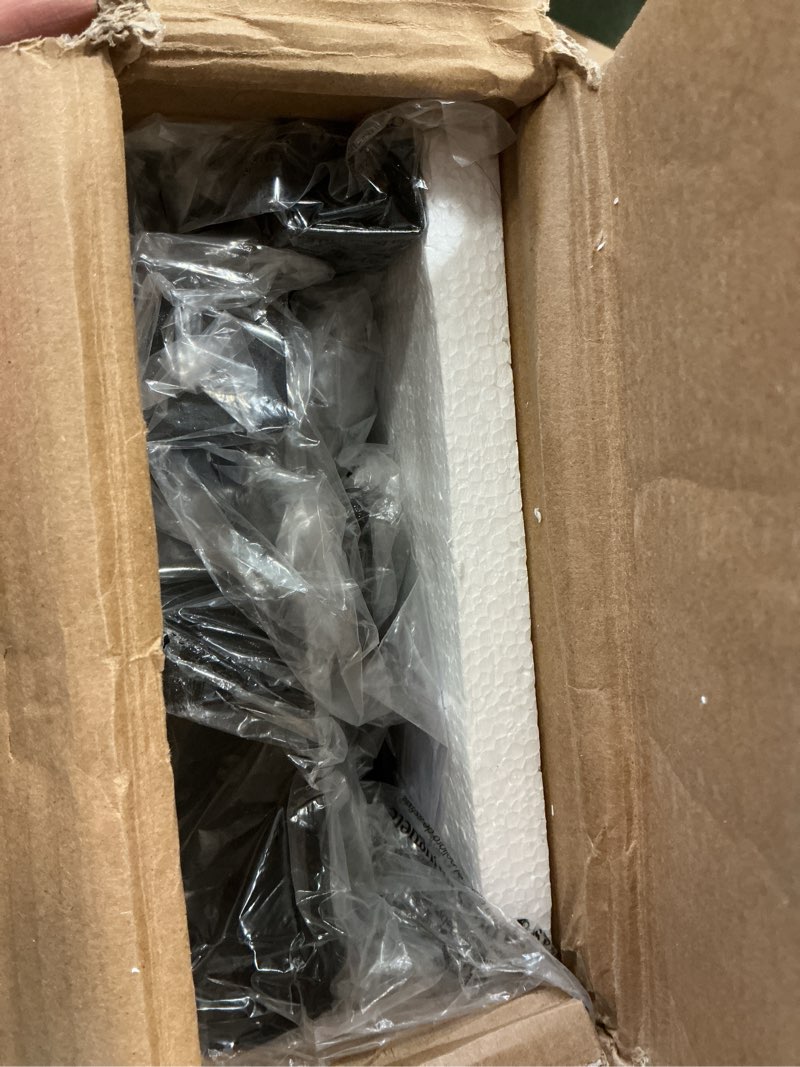 Condition photo showing Good Condition for Full Size Bed Frame with Smart LED Lights, 7 Inch Basics Metal Bed Frame, Heavy Duty 9-Leg Base for Box Spring and Mattress, Noise-Free, Easy Assembly, Black Full Bed Frame with LED Lights