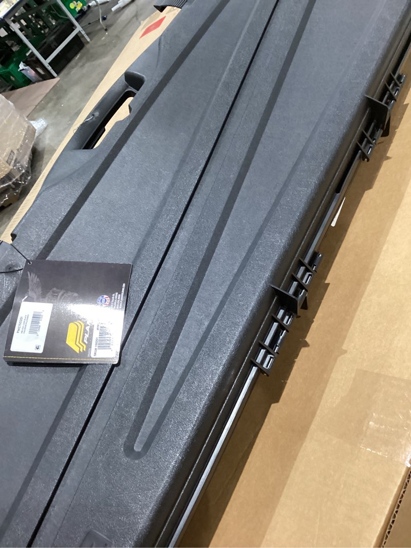 Condition photo showing New/Like New for plano single scoped or double non-scoped rifle case , black, 15.00 x 51.50 x 4.00"
