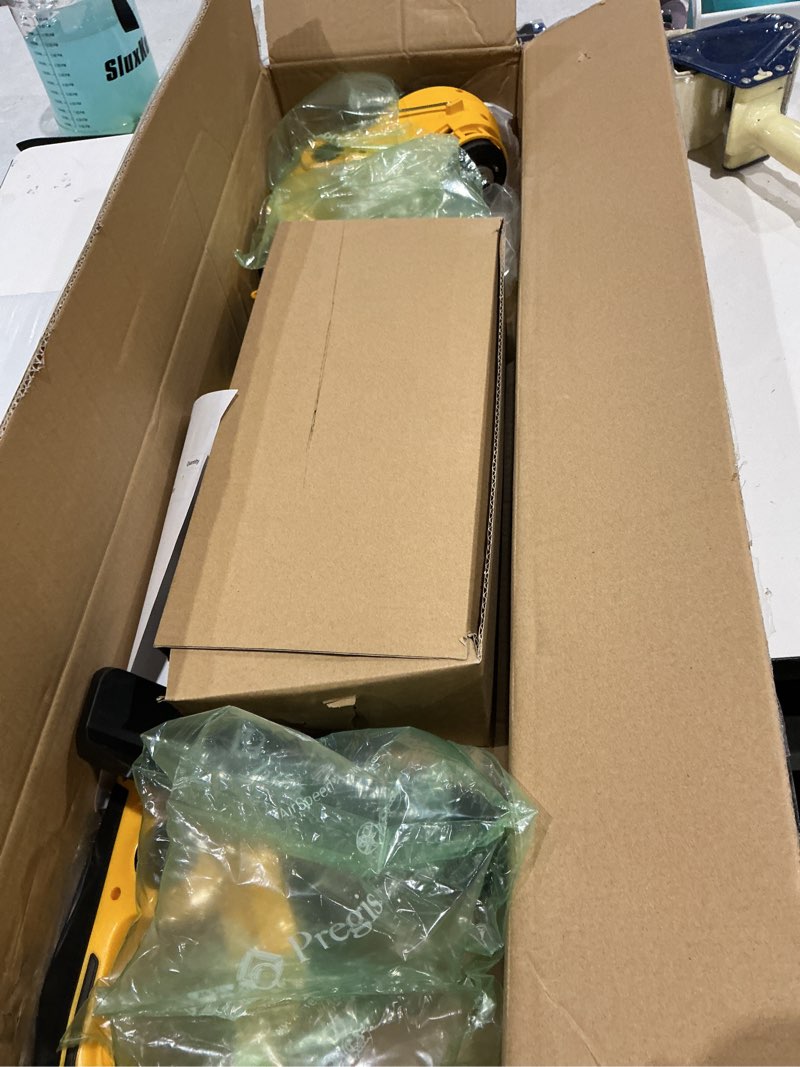 Condition photo showing Good Condition for cordless weed wacker for dewalt 20v max battery, 12" electric weed eater | battery powered brush cutter brushless grass trimmer/small lawn mower/edger, 4 types blades, with wheels (no battery)