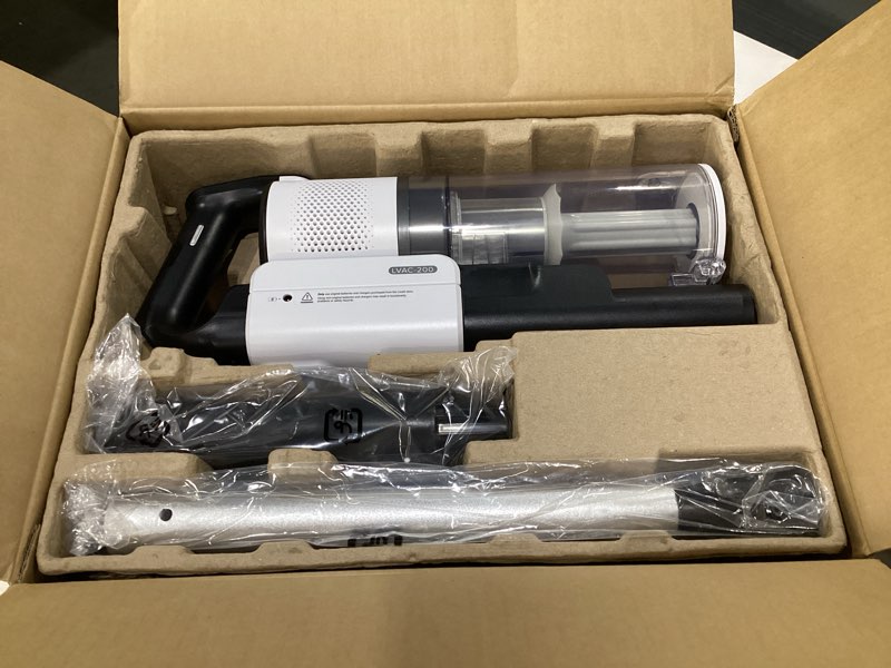 Condition photo showing Good Condition for (NOT TESTED)LEVOIT Cordless Vacuum Cleaner, Stick Vac with Tangle-Resistant Design, Up to 50 Minutes, Powerful Suction, Rechargeable, Lightweight, and Versatile for Carpet, Hard Floor, Pet Hair, LVAC-200 LVAC-200 Essential