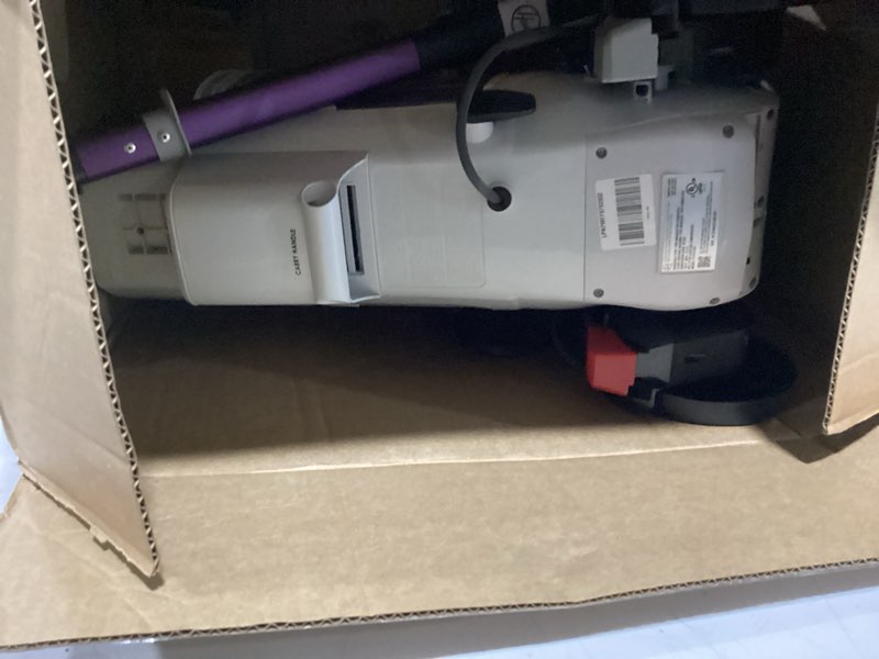 Condition photo showing As Is for hoover smartwash pet automatic carpet cleaner machine with spot chaser wand, deep cleaning carpet shampooer machine, pair with a hoover carpet cleaner solution for a bright, refreshed home