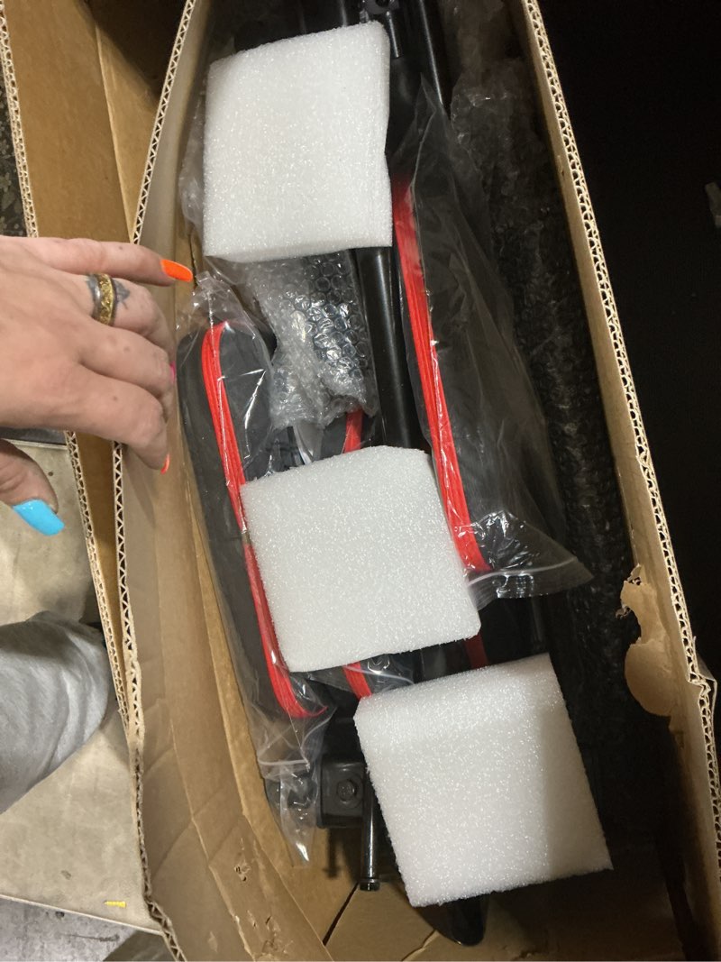 Condition photo showing Good Condition for ERGOLIFE 6 Resistances Hip Abduction Machine for Home Office Inner Thigh Exercise Equipment Glute Training Machine for Sedentary/Postpartum Recovery only Red Abductor Machine