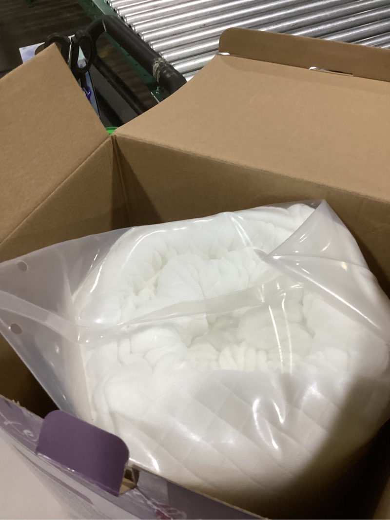 Condition photo showing Good Condition for Bed Wedge Pillow for Headboard Gap Up to 7", Triangle Gap Filler for Bed, Mattress Wedge Gap Filler, Headboard Space Filler, Corner Pillow, White King 76" White King 76''