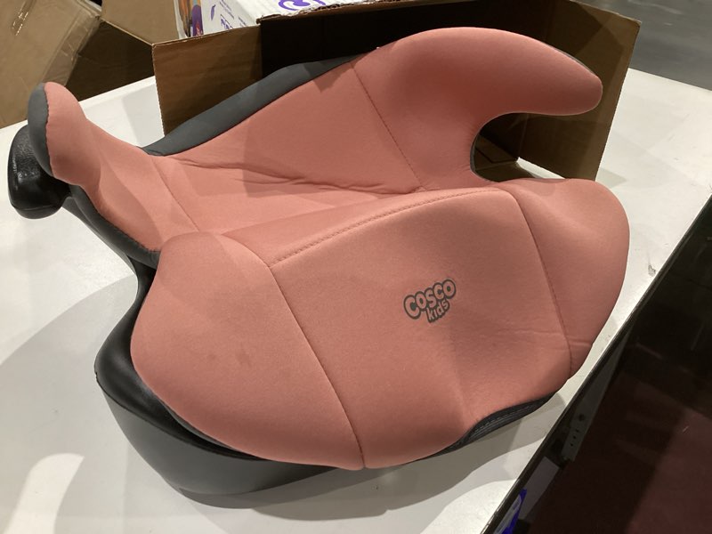 Condition photo showing As Is for cosco kids rise lx booster car seat, cameo rose