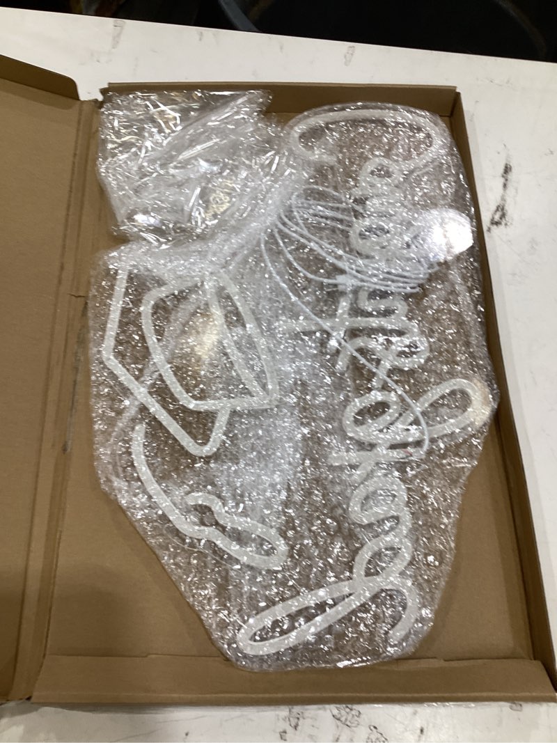 Condition photo showing Good Condition for threan 2026 congrats grad neon sign large 20.8 x 12.9 inch led congrats letter light up grad prom sign background wall decor for class of 2026 college high school graduation decoration(cool white)