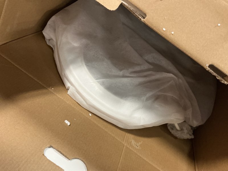 Condition photo showing New/Like New for Bidet Toilet Seat Electric Warm Water Bidet with Warm Air Drying, Heated Seat Bidets with Self-cleaning Nozzle Temperature Adjustable White (Round)