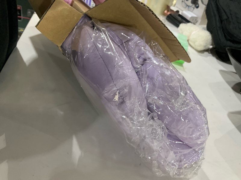 Condition photo showing Good Condition for Cat Cone Collar,Cute Waterproof Cat Recovery Collar,Anti-Bite Lick Wound Healing Safety Elizabethan e Collar for Cats,Purple Flower All-Season Style… Large purple