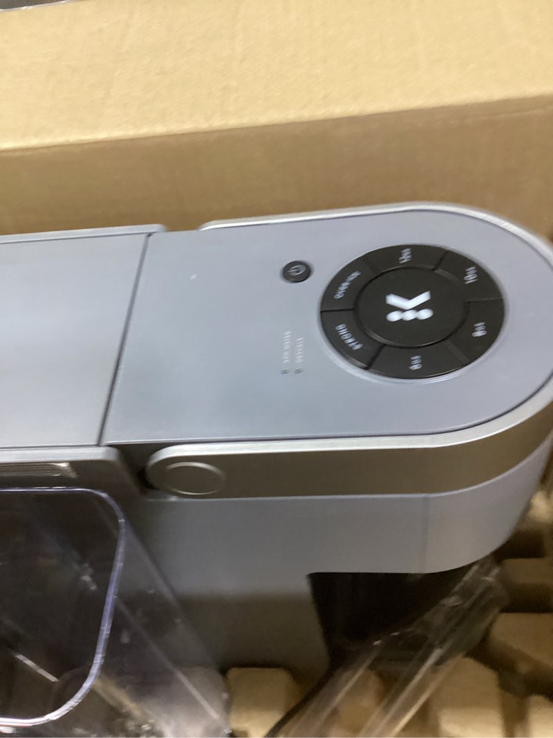 Condition photo showing As Is for Keurig K-Supreme Single Serve K-Cup Pod Coffee Maker, MultiStream Technology, 4 Brew Sizes, 66oz Dual-Position Removable Reservoir, Gray Gray Coffee Maker