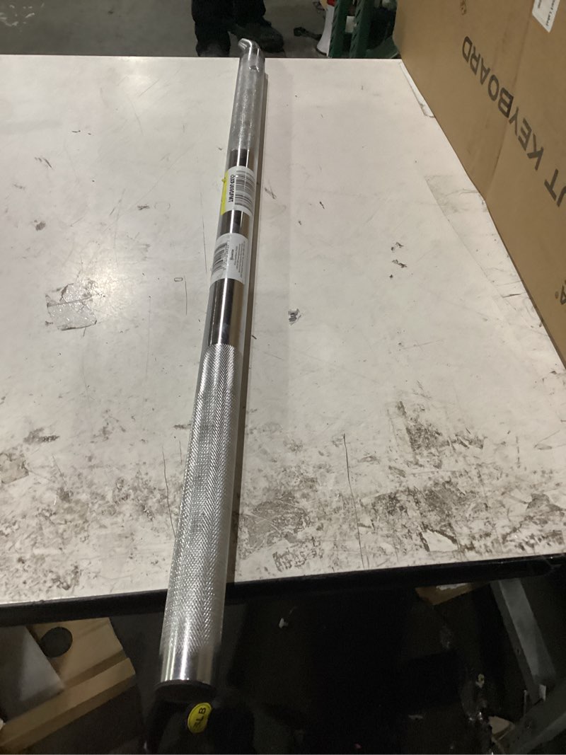 Condition photo showing New/Like New for keeper - 36” winch bar, chrome - use with bolt-on or weld style deep storage winch