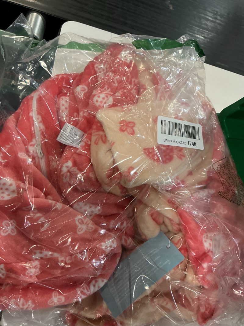 Condition photo showing Good Condition for unnivoll fleece baby sleep sack 18-24 months 2.0 tog baby wearable blanket with 2-way zipper warm sleeping sack for toddler infant - xlarge pink white strawberry x-large sleeveless 2.0 tog pink white strawberry