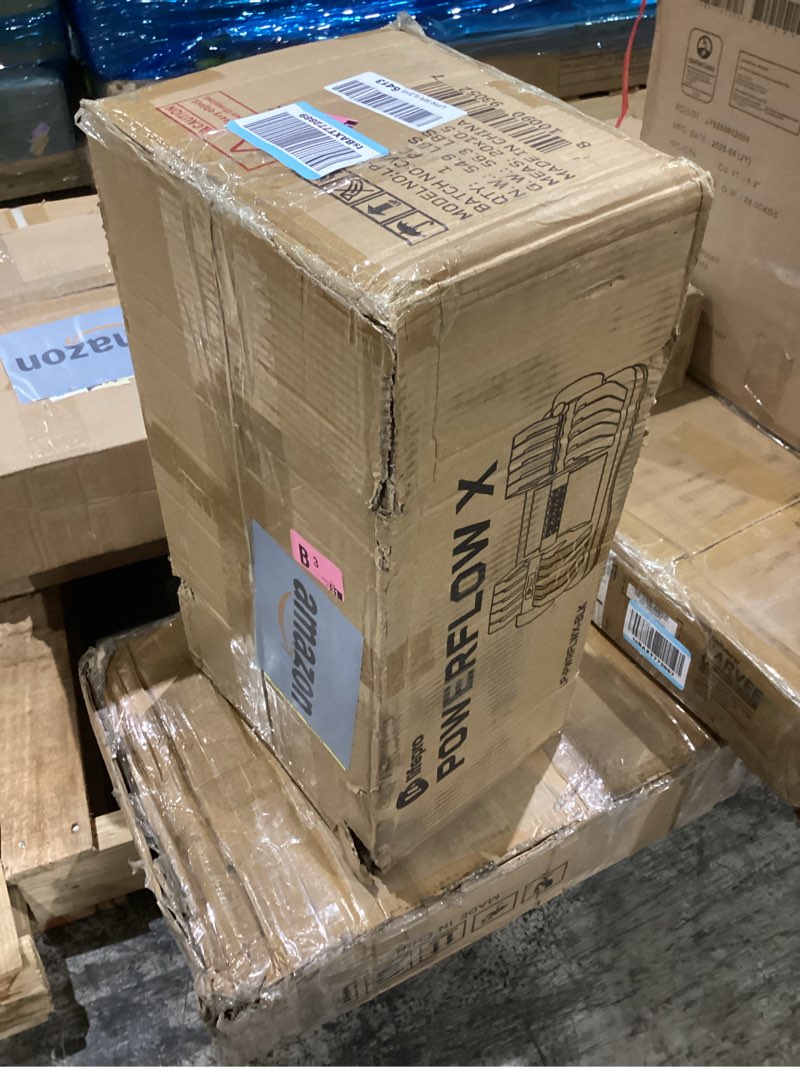 Condition photo showing New/Like New for Lifepro Adjustable Dumbbells Set - 5in1-15lb 25lb 43lb 55lb weights Set & Single with Rack - Quick Adjust, Secure Grip - Compact Hand Weights for Men Women Home Gym 55lb Single