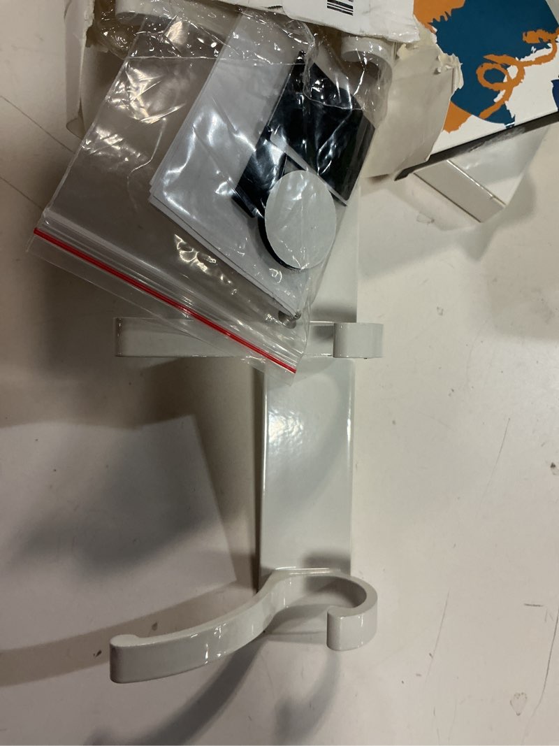 Condition photo showing New/Like New for Long Over The Door Hooks Hanger with 15.75" Arms for Easier Access by Shorter, Heavy Duty Door Hanger for Coat, F16U, Fits Standard 1 3/8'' Doors, Towel Racks for Bathroom, White Glossy White Long 15.75" Arms, Fits 1 3/8" Doors-1 Pack