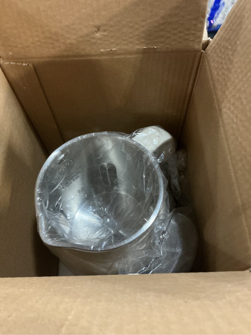 Condition photo showing Good Condition for Joydeem Nut Milk Maker Machine,Adjustable Temperature Control, 46oz Almond, Soy, Oat, Coconut Plant-Based Non-Dairy Beverage Blender with 10 Blades, Auto Clean, Boil Water, Timer, Keep Warm, White