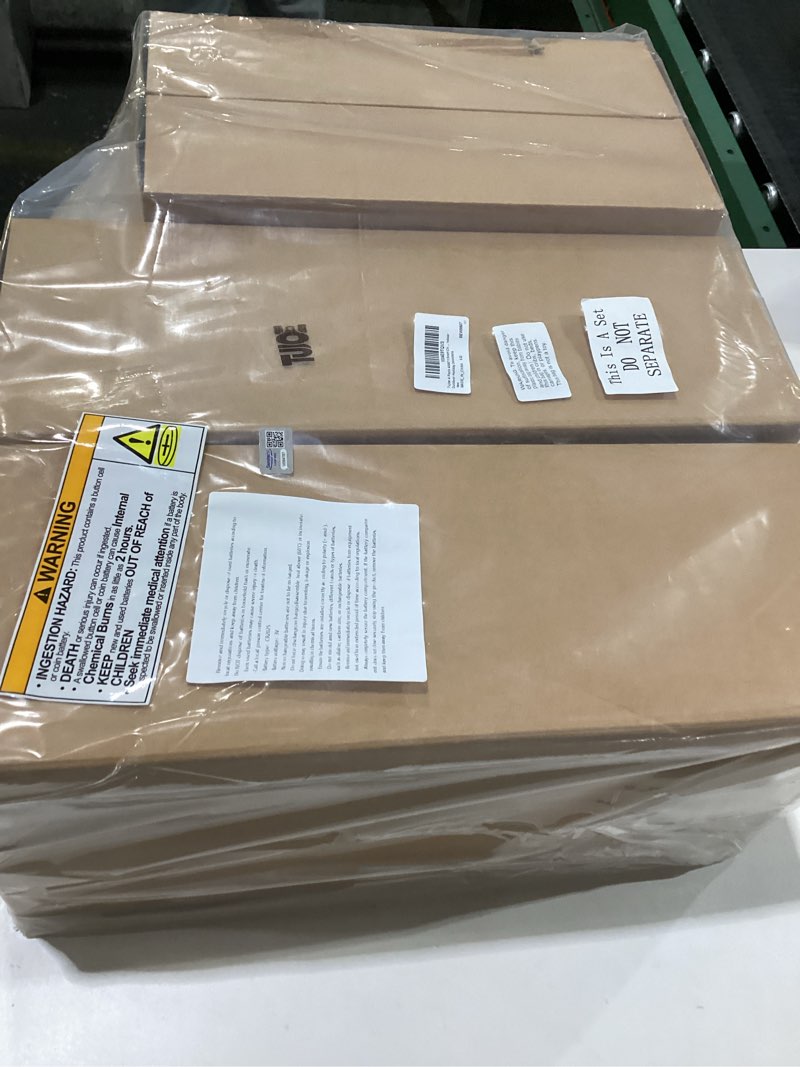 Condition photo showing New/Like New for 3 Pack Smart Christmas Cone Tree Lights App Controlled, 4FT 5FT 6FT RGB Color Changing Christmas Trees Music Sync, Goup Control, Magical Xmas Tree Lightshow for Yard Indoor Outdoor Christmas Decor Color Changing 4FT+5FT+6FT