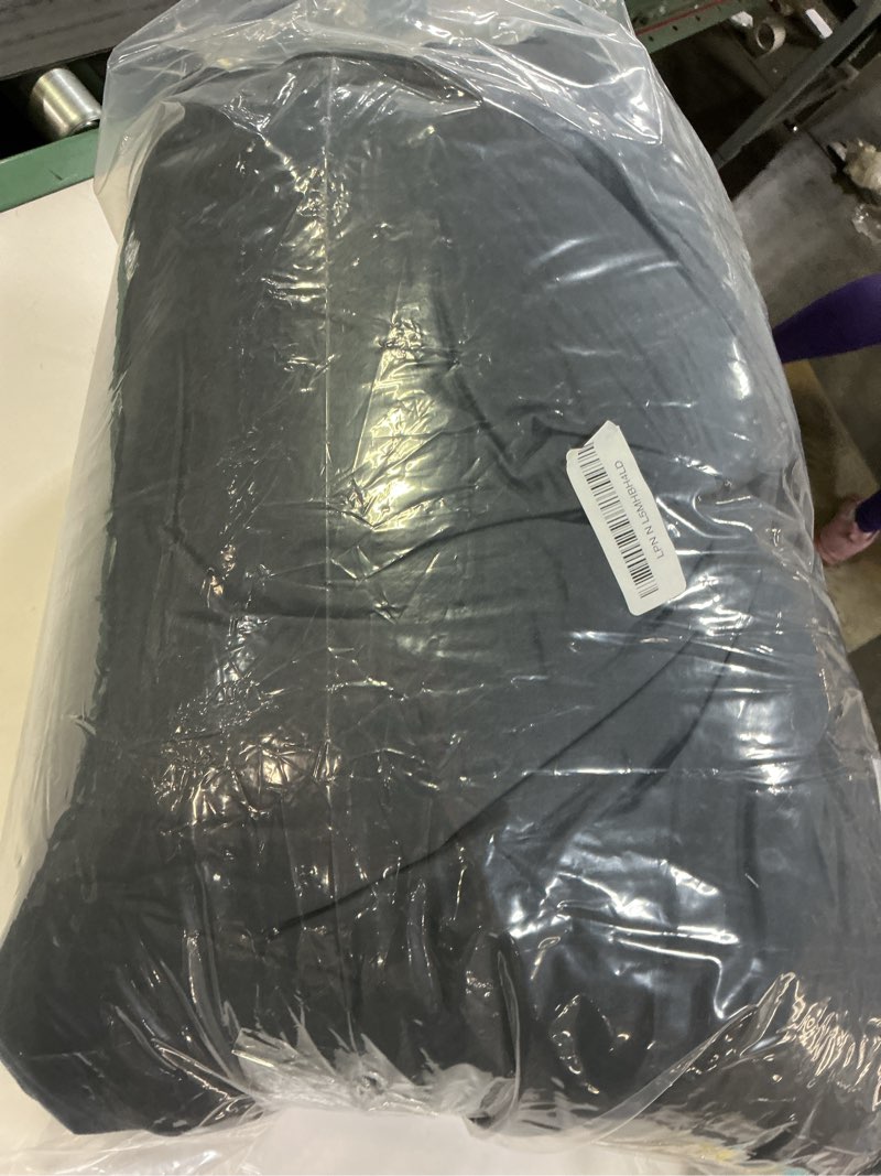 Condition photo showing As Is for Ubauba Memory Foam Body Pillow with Cover, Full Large Body Pillows Insert for Adults with Envelope Closure Pillowcase, Firm & Fluffy Long Bed Pillows for Sleeping (20x54 inch, Blue)