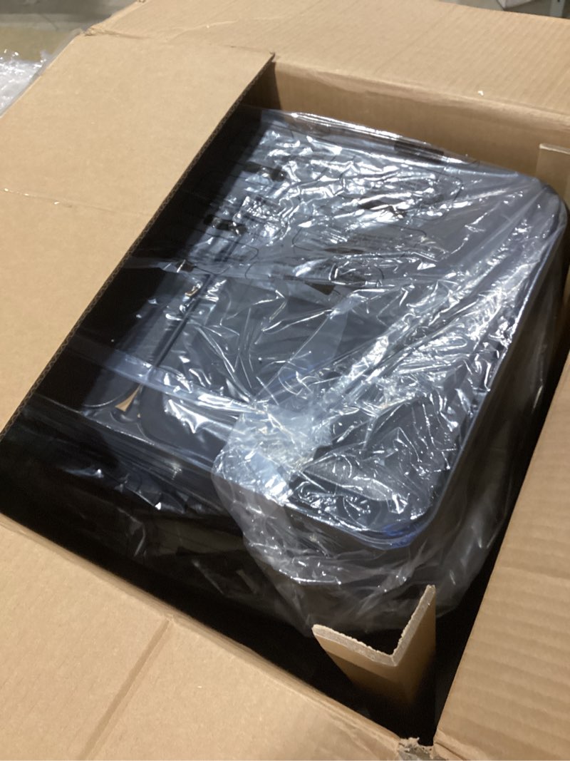 Condition photo showing Good Condition for SONGMICS Trash Can, 2 x 8 Gallon (2 x 30 L) Dual-Compartment Garbage Can with Soft-Close Lid, Pedal and Inner Buckets, Stainless Steel, Includes 15 Liner Bags, Slate Gray ULTB741G01 2 x 8 Gallon Slate Gray