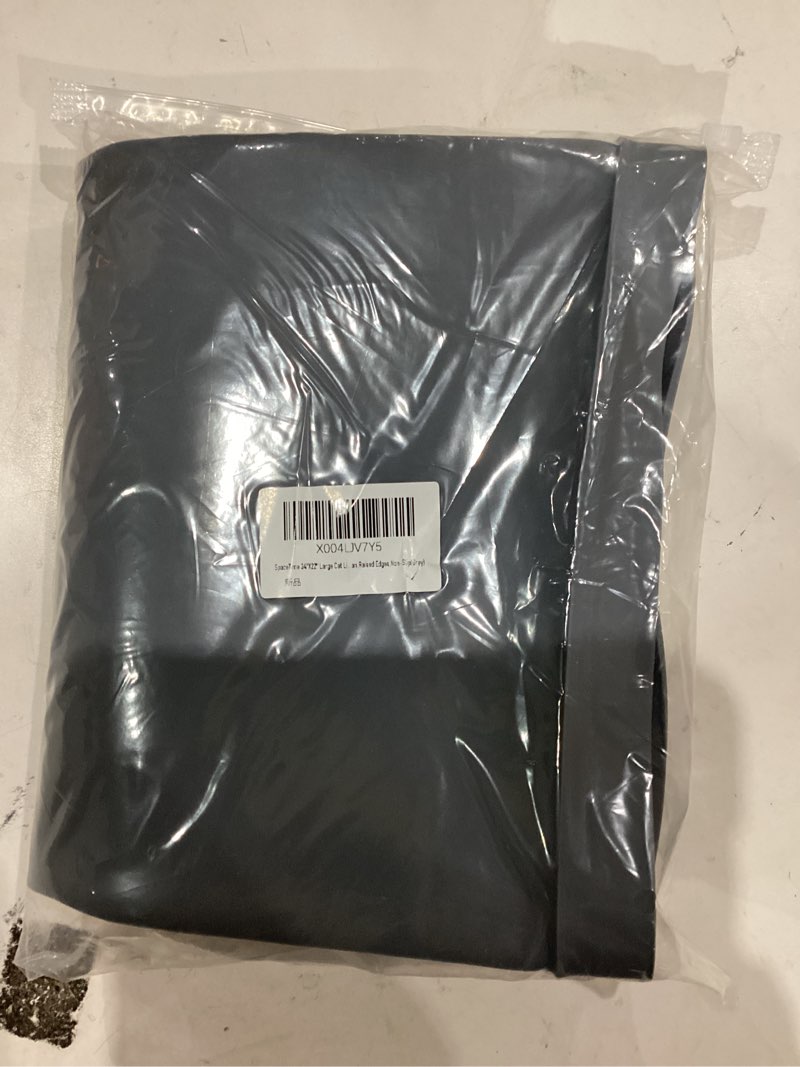 Condition photo showing New/Like New for SpaceTime Elevated Cat Litter Mat for Litter Box,Trapping Litter Ramp/Steps for Floor Indoor,Washable Easy Cleaning Cat Pad with Filter Function,Suitable for Kitty & Senior Cats (Grey-Arc Shape)