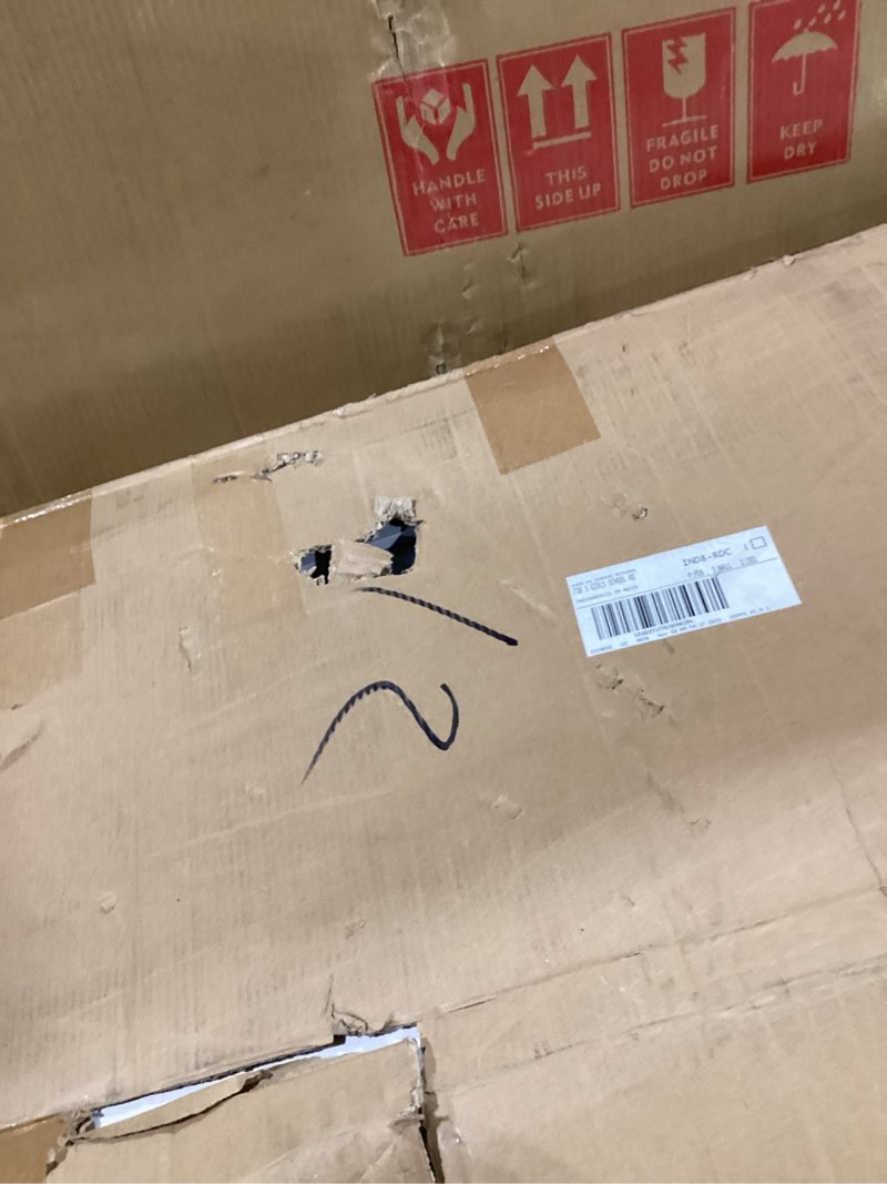 Condition photo showing New/Like New for EaseLife Preassembled Bi-Fold Doors, for 60"x 80" Opening,Tempered Frosted Glass Closet Folding Barn Door with Concealed Hardware Kit,MDF Wood Panel,Water-Proof PVC Surface,Easy Installation 59-5/8" x 78-3/4"(fit opening 60"x80-3/4")