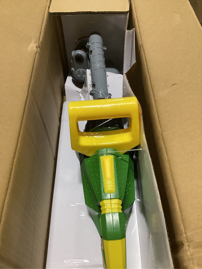 Condition photo showing Good Condition for John Deere Power Tools Weed Trimmer - Construction Tool Toy with Lights and Sounds | Realistic Pretend Play Set for Kids 5+ - Sunny Days Entertainment