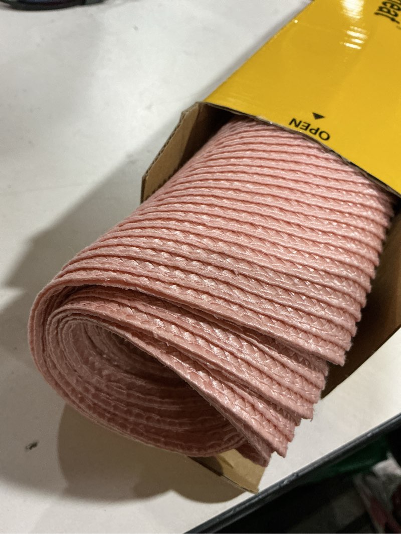Condition photo showing Good Condition for funwheat round braided placemats set of 6 place mats for dining tables woven washable non-slip table mats 15 inch(pink, 6pcs) pink set of 6