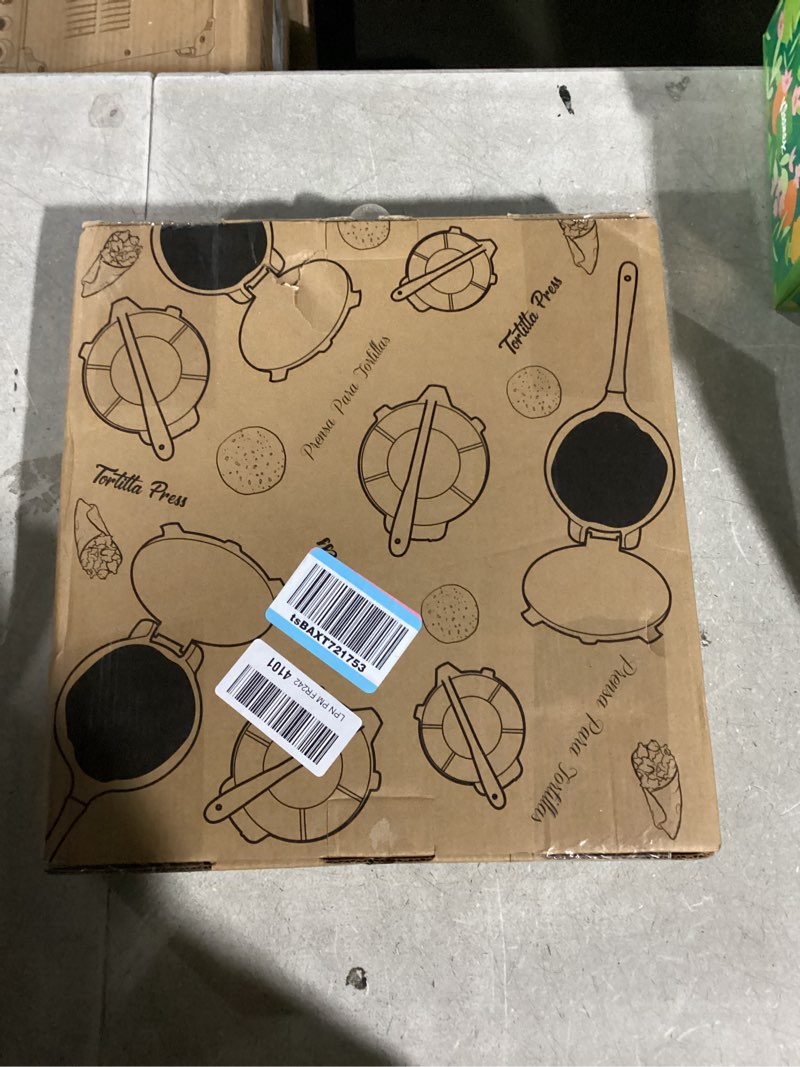 Condition photo showing Good Condition for IMUSA USA Tortilla Press, 10" DS, Black