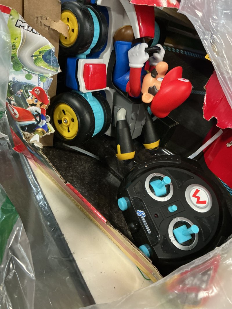 Condition photo showing Good Condition for super mari kart 8 mario anti-gravity mini rc racer 2.4ghz mario rc