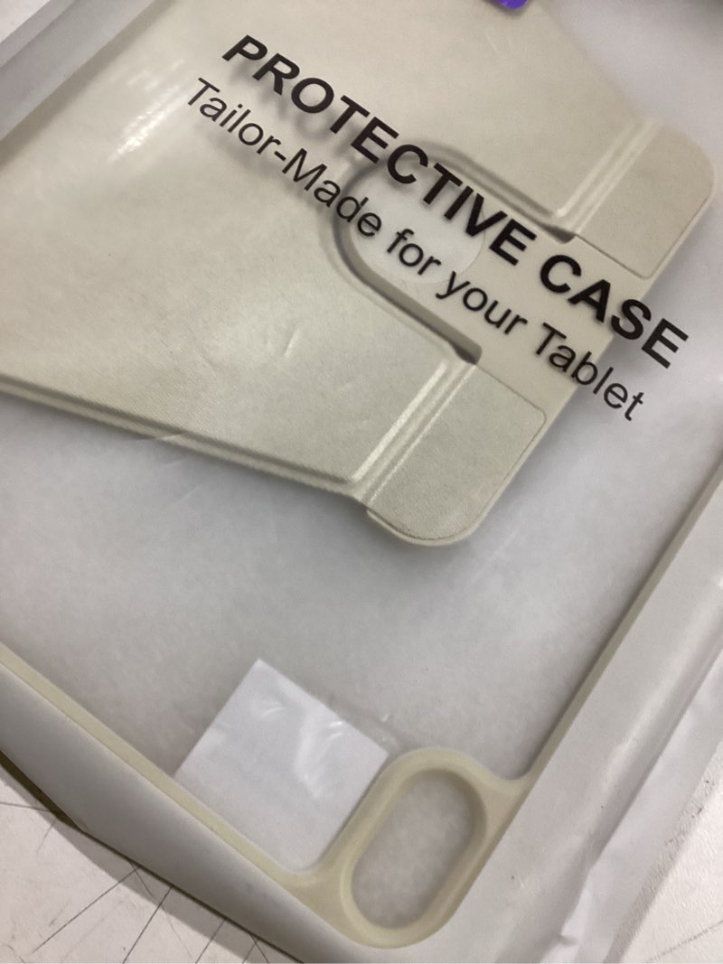 Condition photo showing New/Like New for JETech Rotating Case for iPad Air 11-Inch M3/M2 (2025/2024), iPad Air 5/4 (2022/2020 5th/4th Generation), 360 Degree Rotation Protective Stand Cover Clear Back, Auto Wake/Sleep (Starlight)