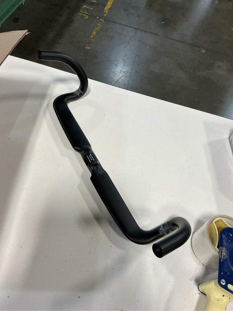 Condition photo showing As Is for rxl sl carbon fiber road bike handlebar - 3k matte, no logo, 400mm drop, aero design no logo 3k matte 31.8*400mm