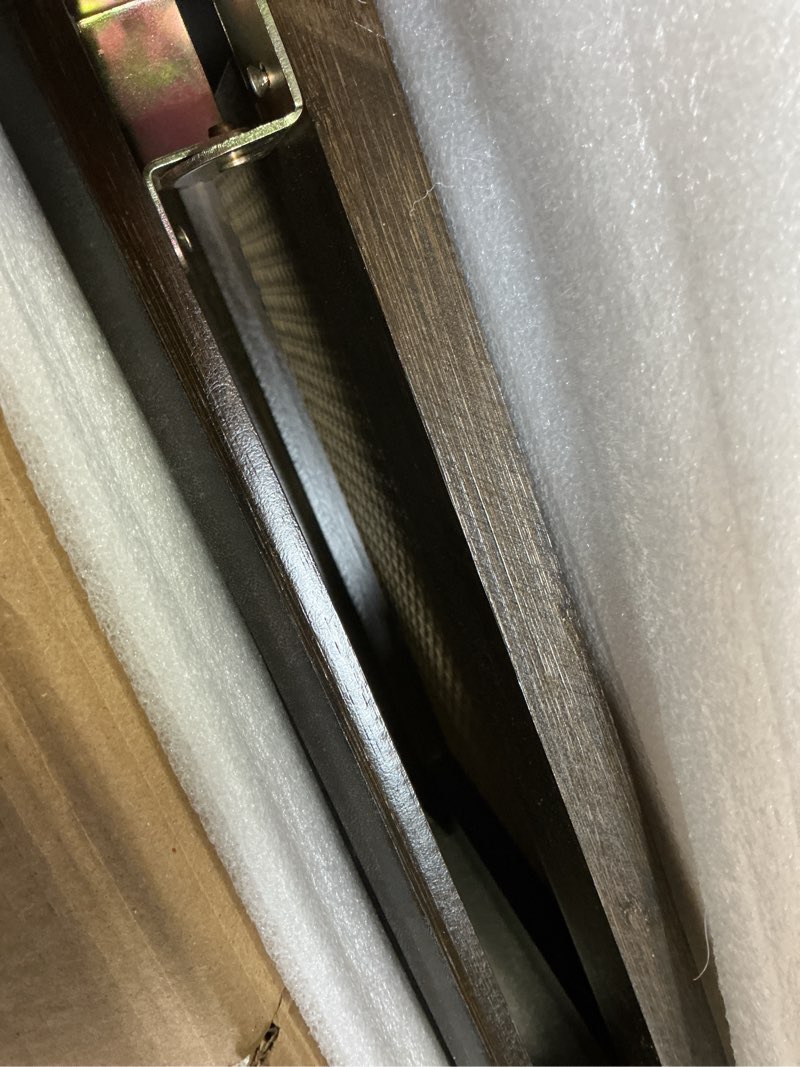 Condition photo showing Good Condition for Japanese Floor Table: Large Portable Folding Coffee Table Solid Wood Japanese Dining Table - No Assembly Low Foldable Japanese Table for Tatami(39.4 * 18.9 * 15.8) Walnut Color C-39.4*18.9*15.8