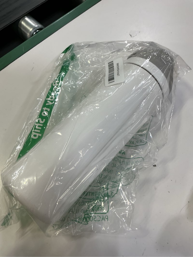 Condition photo showing Good Condition for Owala FreeSip Insulated Stainless Steel Water Bottle with Straw, BPA-Free Sports Water Bottle, Great for Travel, 24 Oz, Shy Marshmallow Shy Marshmallow 24 Ounces