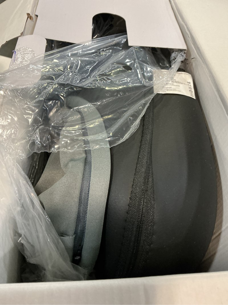 Condition photo showing Good Condition for medcursor foot massager with heat - shiatsu feet massage machine delivers relief for tired muscles & plantar, deep kneading therapy, multi-level settings for home, office use, size up to 13" black